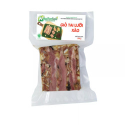 Giò tai lưỡi xào Ngọc Thơm gói 250g (1 Gói)