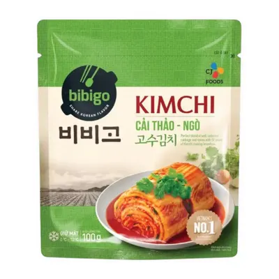 Kim chi cải thảo ngò Ông's Kim Bibigo gói 100g