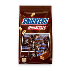 Kẹo Socola Snickers Miniatures gói 150g