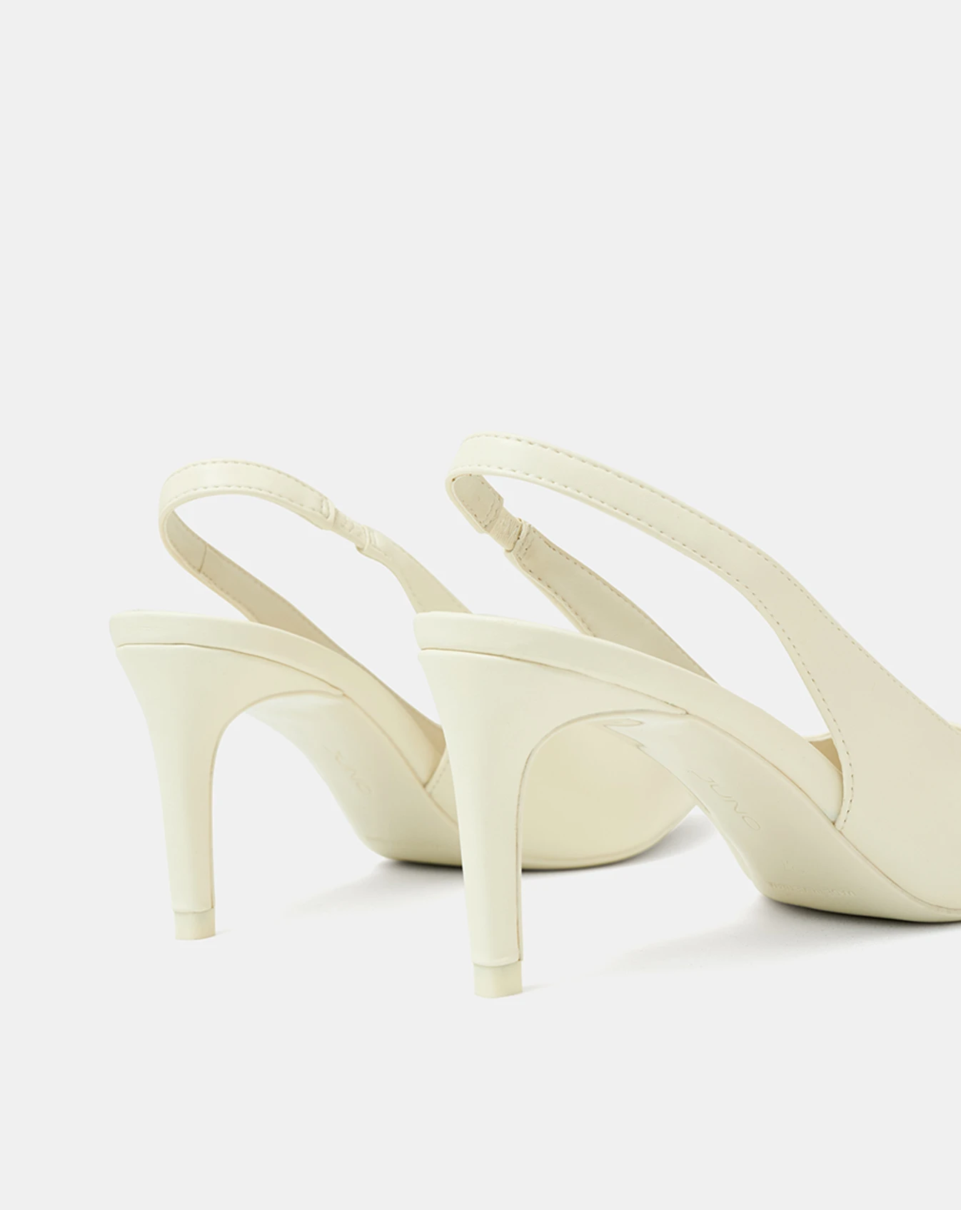 Giày Cao Gót Cao Gót Slingback Mũi Nhọn Gót Thanh - Image 4
