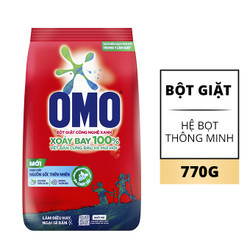 Bột giặt đỏ Omo túi 770g