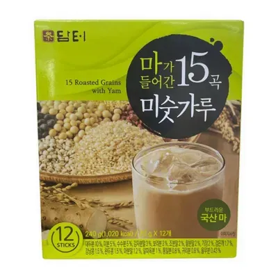 Bột ngũ cốc 15 loại hạt Damtuh hộp 240g