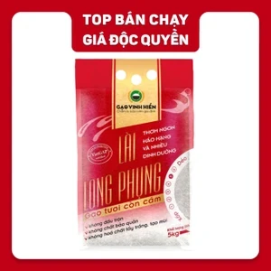 Gạo ST21 lài Long Phụng Vinh Hiển túi 5kg