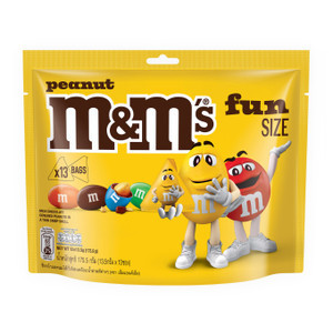 Kẹo socola đậu phộng M&M's gói 175.5g (1 Gói)