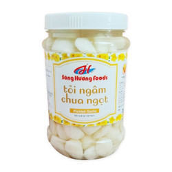 Tỏi chua ngọt Sông Hương hũ 500g (1 Hũ)