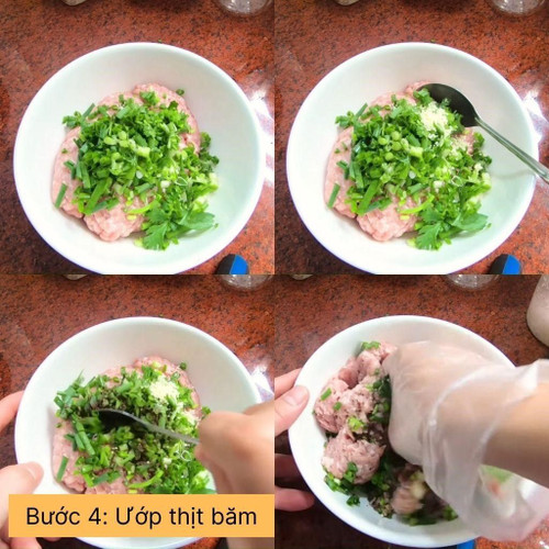 ướp thịt băm