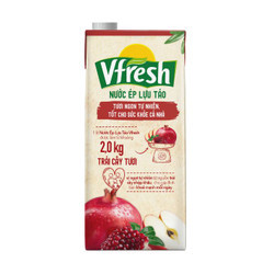Nước ép lựu táo Vfresh hộp 1l (1 Hộp)
