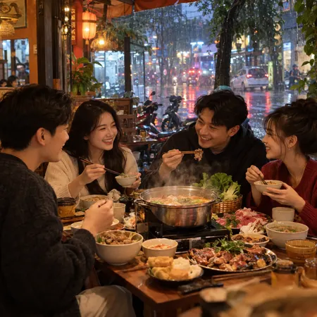 Ăn gì ngày mưa ở TP.HCM? 10 quán nóng hổi từ bún phở đến lẩu nướng