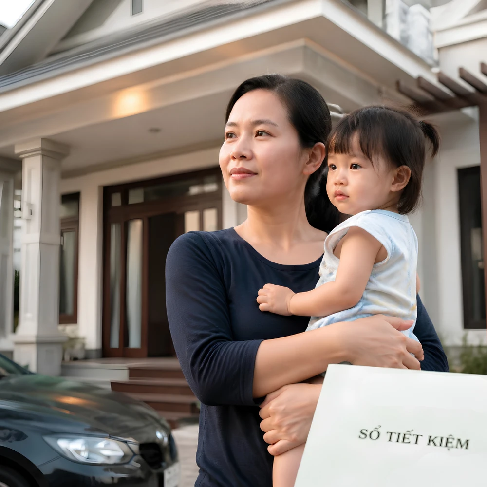 Là trụ cột, bạn cần quỹ khẩn cấp 6 - 12 tháng chi phí để con cái không bị gián đoạn dù bất kỳ biến cố nào xảy ra. (Ảnh được tạo bởi AI)