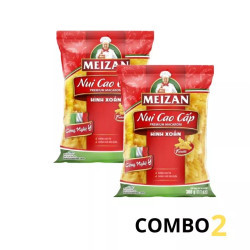 Combo 2 gói nui cao cấp hình xoắn Meizan gói 300g (2 Gói)