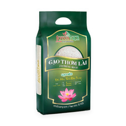 Gạo thơm lài Lotus Rice túi 5kg (1 Túi)