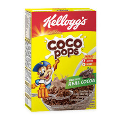 Ngũ cốc dinh dưỡng coco pops Kellogg's hộp 190g (1 Hộp)