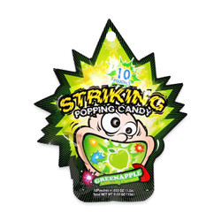 Kẹo nổ hương táo xanh Striking gói 15g