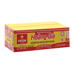 Thùng phở gà hoàng gia có thịt thật Vifon tô 120g (18 Tô)