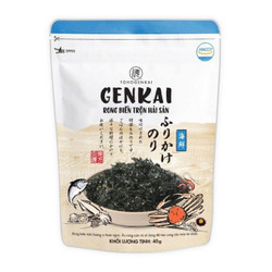 Rong biển trộn cơm hải sản Genkai gói 40g (1 Gói)