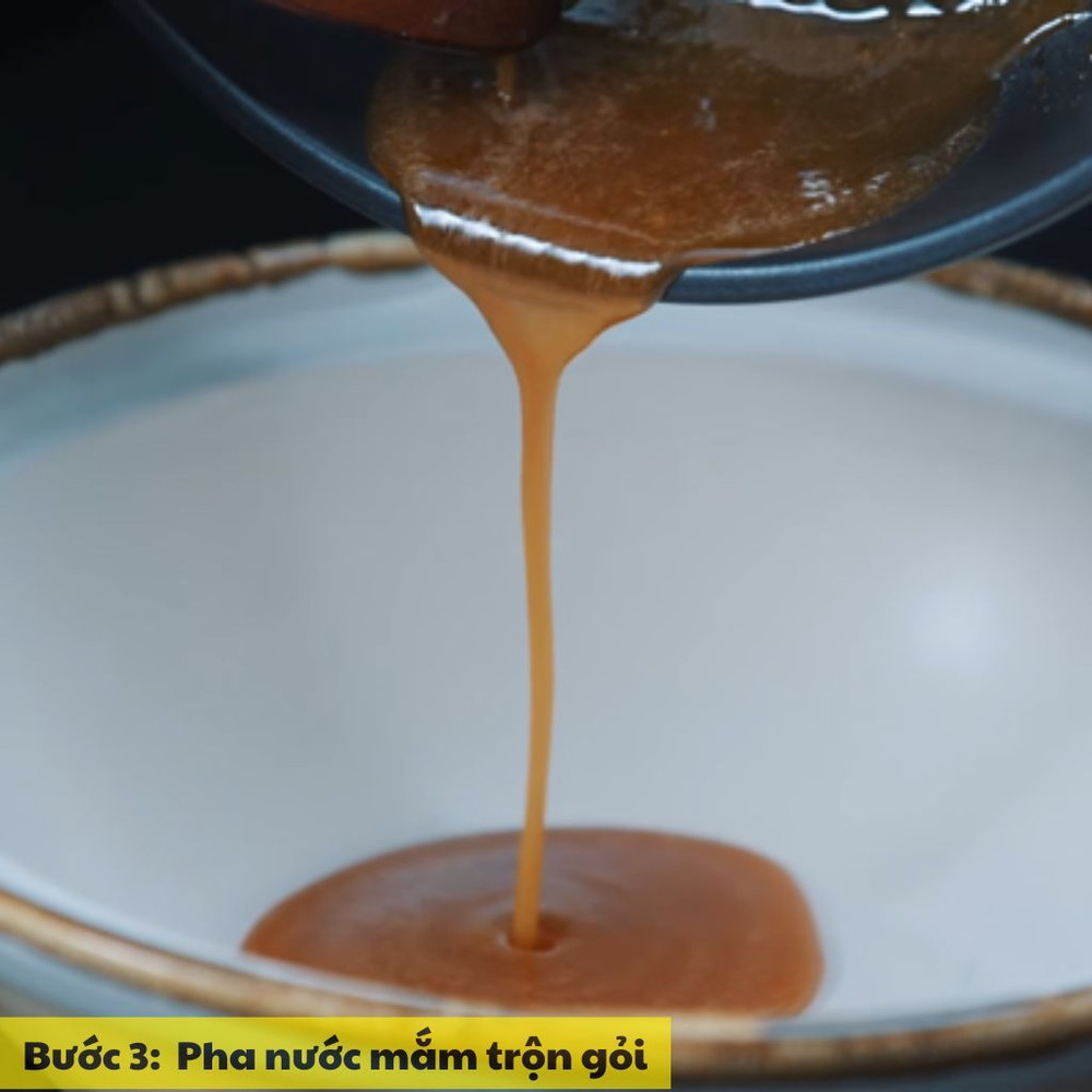 pha nước mắm trộn gỏi