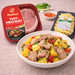 Combo cơm nhà 50k: Thịt heo xào khóm