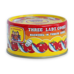 Cá nục sốt cà 3 Cô Gái hộp 190g