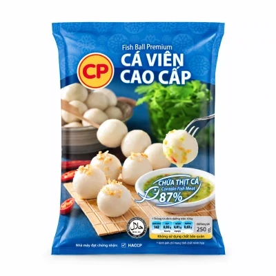 Cá viên cao cấp CP gói 500g