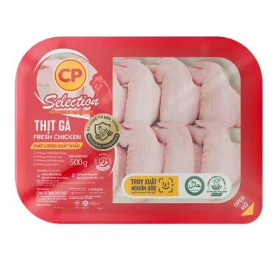 Cánh gà CP vỉ 500g