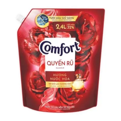 Nước xả chăm sóc chuyên sâu hương quyến rũ Comfort túi 2.4L