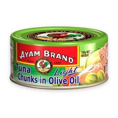 Cá Ngừ khúc ngâm dầu olive Ayam Brand hộp 150g