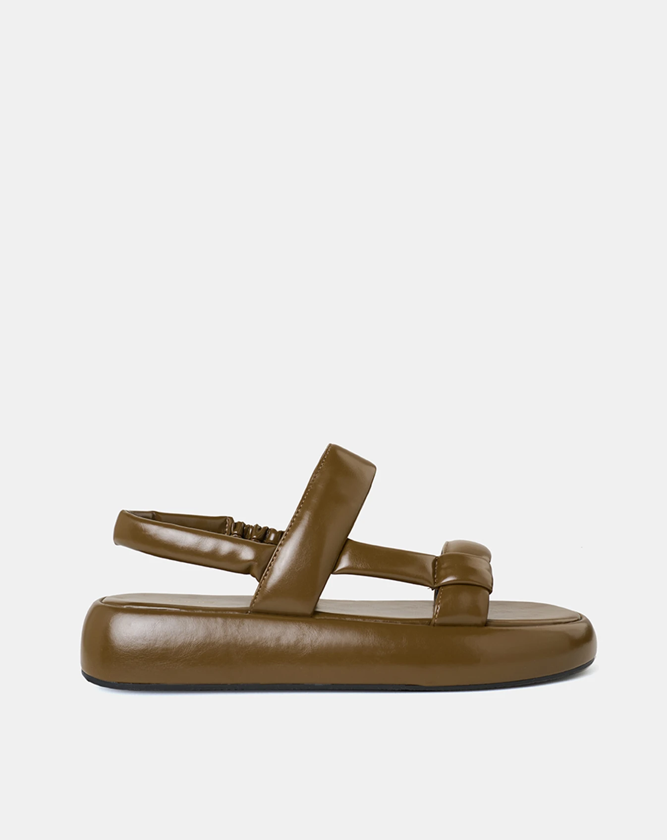 Giày Sandal Đế Bằng Quai Ngang - Image 1