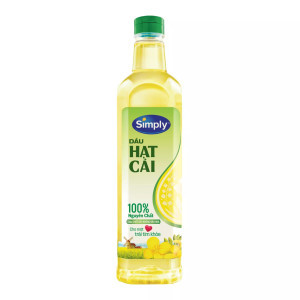 Dầu hạt cải Simply chai 1L