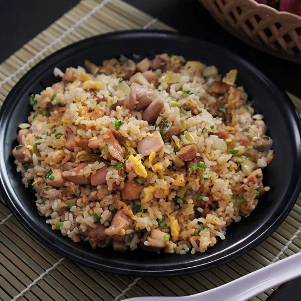 Cách làm cơm chiên cá mặn chuẩn vị nhà hàng