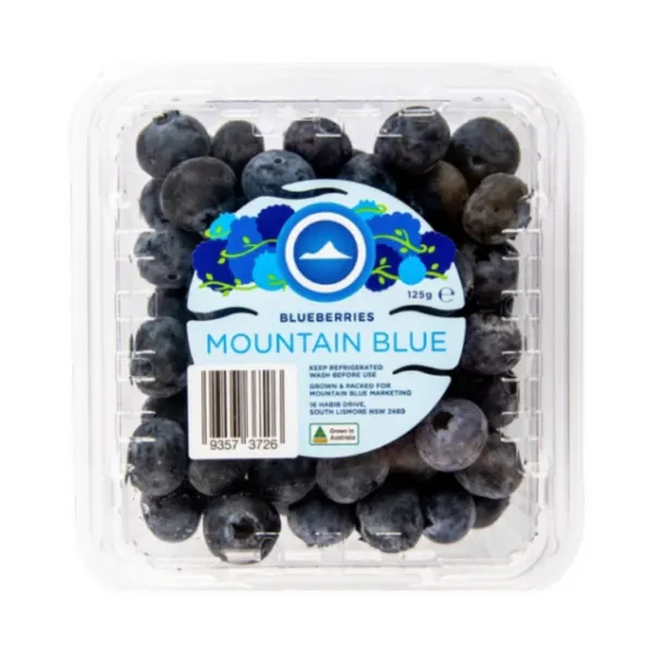 Blueberry Úc size jumbo hộp 125g