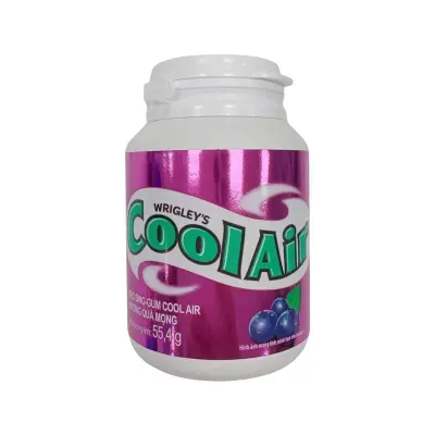 Kẹo Singgum Cool Air hương quả mọng hũ 55.4G
