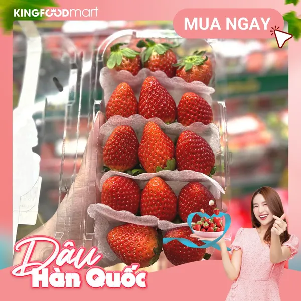 Dâu tây Hàn Quốc hộp 330g