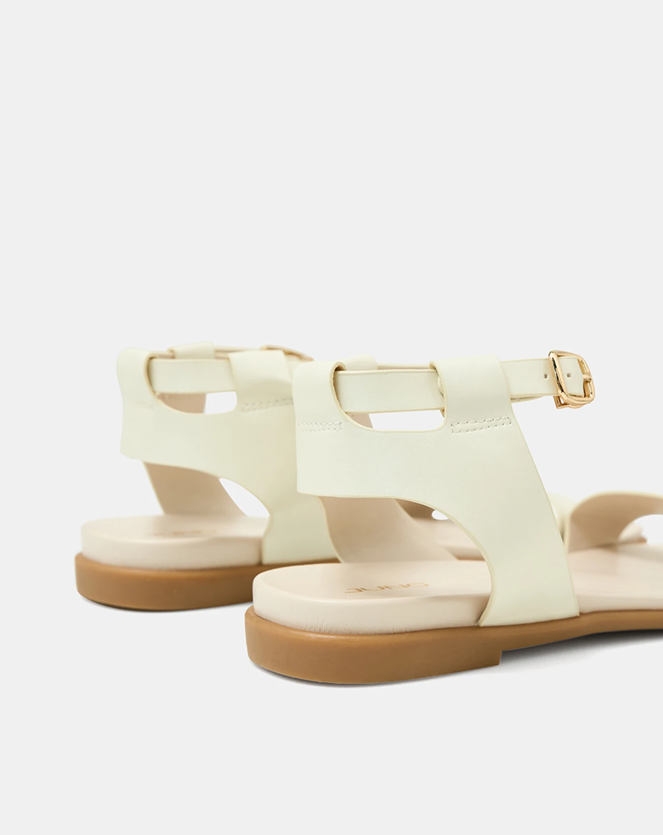 Giày Sandal Đế Bệt Quai Cổ Chân Phối Quai Ngang - Image 2