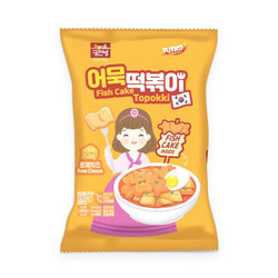 Bánh gạo chả cá topokki hoa sao tim vị phomai gói 183g