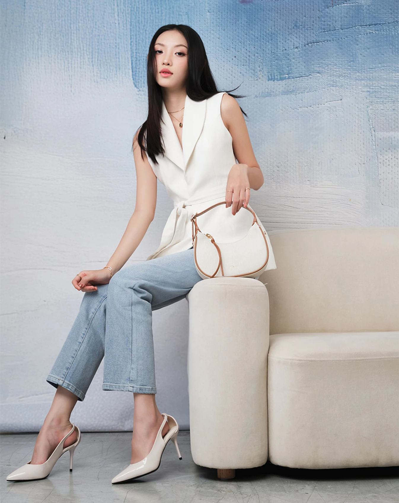 Giày Cao Gót Pump Thiết Kế Cut Out - Image 3