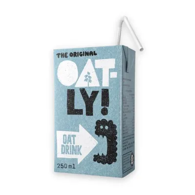 Sữa yến mạch Oatly nguyên chất hộp 250ml