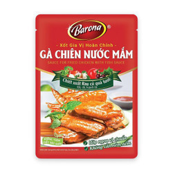 Xốt gia vị hoàn chỉnh chiên nước mắm Barona gói 80g