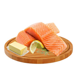 Set cá hồi Chile Coho sốt bơ chanh