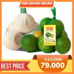 Combo 1 túi dừa xiêm + 1.5KG cam sành (1 Combo)