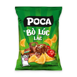 Snack vị bò lúc lắc Poca gói 32g