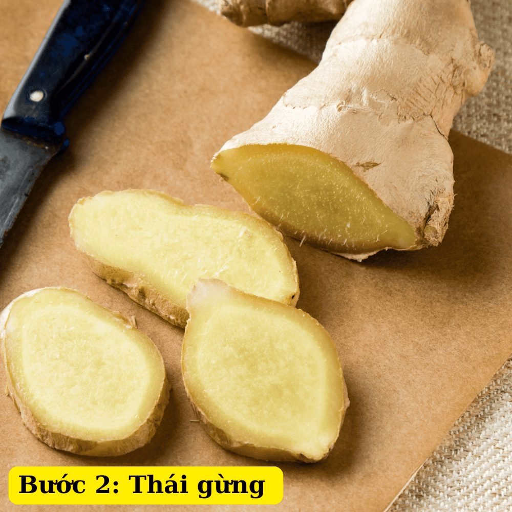 Thái lát gừng
