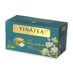 Trà hoa nhài túi lọc Vinatea hộp 25 túi x 2g