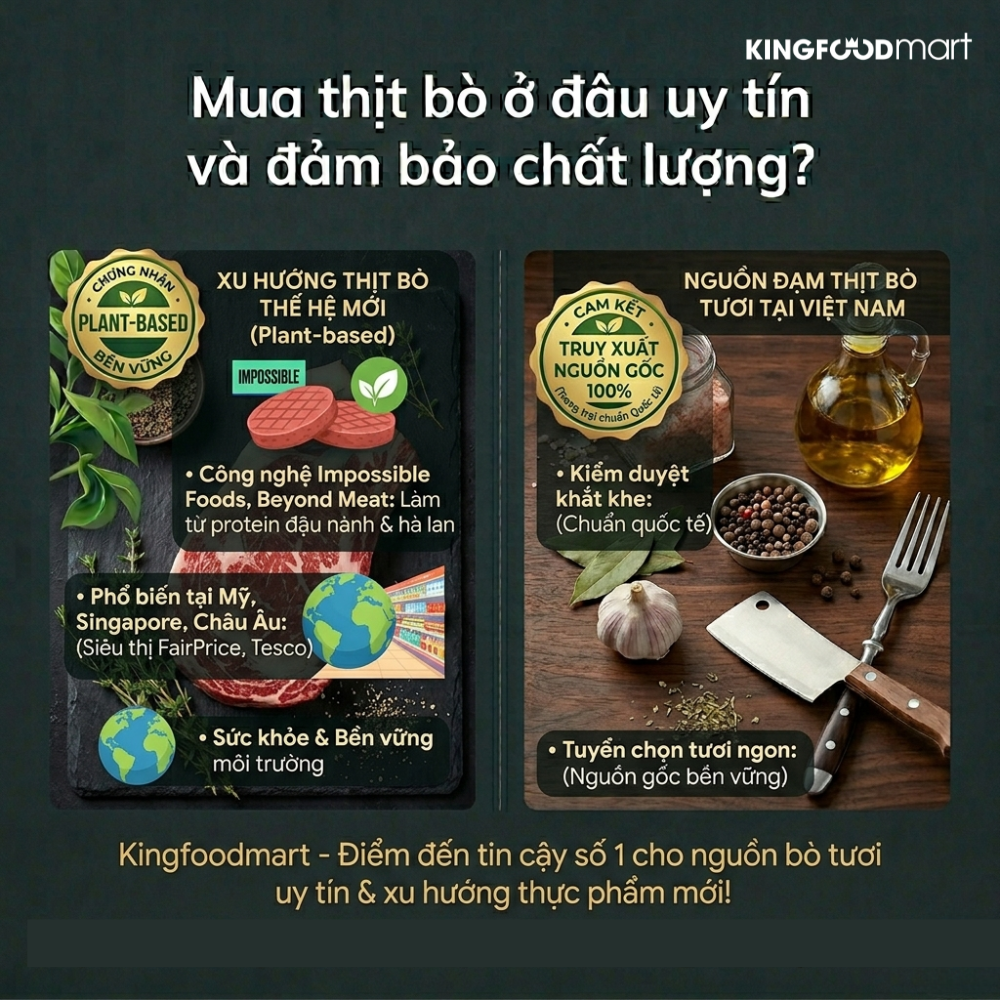 Mua thịt bò ở đâu uy tín và đảm bảo chất lượng?
