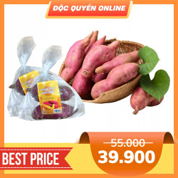 Combo 2 Túi Khoai Lang Giống Nhật Xuất Khẩu 500g
