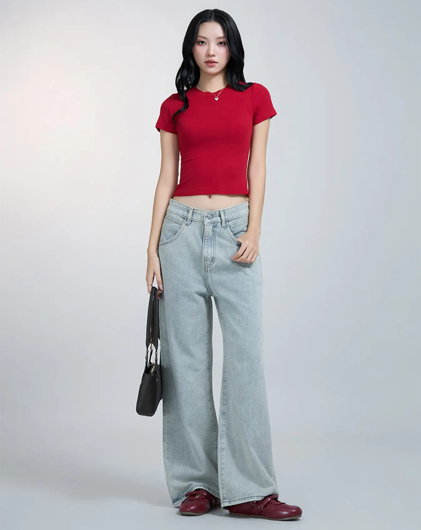 Áo thun form Slim-Fit tay ngắn. - Image 4