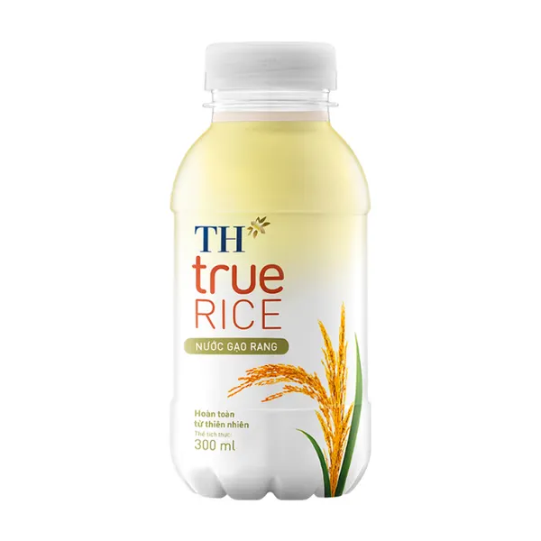 Nước gạo rang TH True Rice chai 300ml