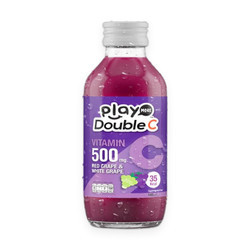 Nước giải khát vị nho đỏ và nho trắng PlayMore Double C 160ml (1 Chai)