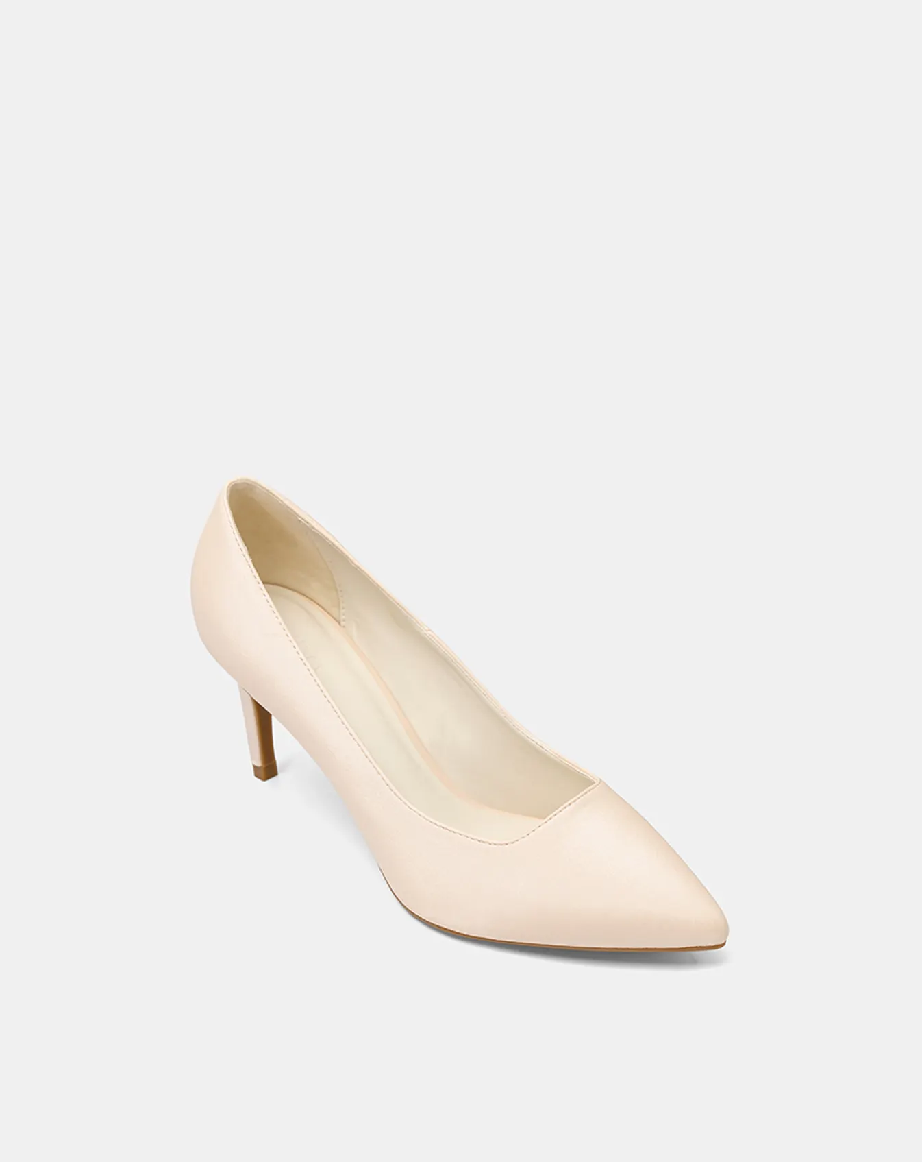 Giày Cao Gót Pumps Mũi Nhọn Miệng Giày Ngang - Image 4