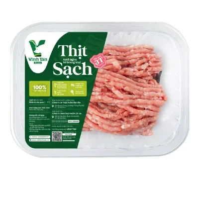 Nạc heo xay Vĩnh Tân Foods khay 300g