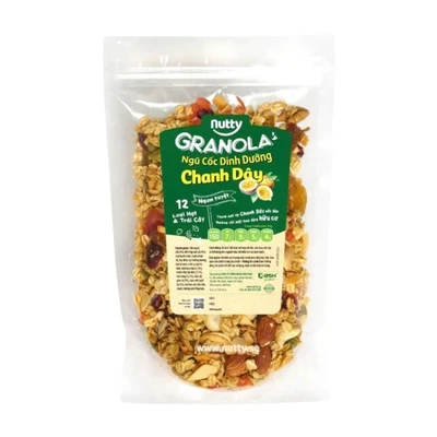 Granola ngũ cốc dinh dưỡng cacao Nutty gói 250g